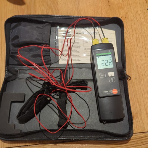 Testo 922 hand - k, held